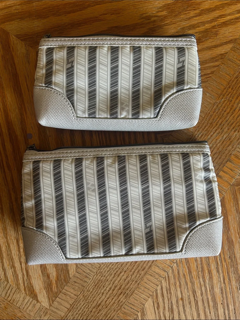 lug 2 piece cosmetic bags.